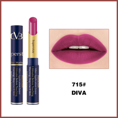 CVB LM-206 SuperStay No Transfer Matte Lipstick, Waterproof and Full-Pigmented, Transfer-Proof Smudge-Proof Lip Colour