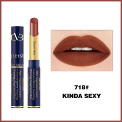CVB LM-206 SuperStay No Transfer Matte Lipstick, Waterproof and Full-Pigmented, Transfer-Proof Smudge-Proof Lip Colour