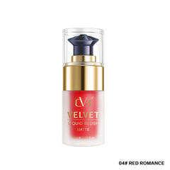CVB Velvet Liquid Blush Matte Glides On skin Lasting Glow