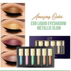 CVB C67 Liquid Eyeshadow for Metallic Glow, Liquid Eye Makeup for Radiant Shimmer Finish, No Smudge-No Transfer Eye Colour