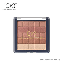 CVB Women Rose Gold Shimmer Powder