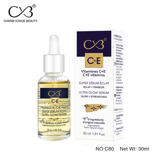CVB Vitamines C+E Serum Vitamins Ultra Glow serum Glow+ Strengthen 30ml