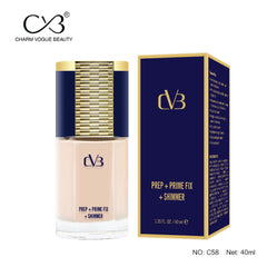 CVB Prep + Prime Fix + Shimmer Foundation – 40ml – C58