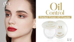 CVB OIL CONTROL MATTE SPF 20 WHITENING POWDER ABSORBS OIL & FIT ALL Compact (WHITE, 12 g)