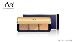 CVB TRIO BAKED HIGHLIGHTER METALLIC HIGHLIGHTER ILLUMINATEUR METALLIQUE