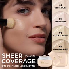 CVB HD FOUNDATION SHEER COVERAGE SMOOTH FINISH LONG LASTING C255