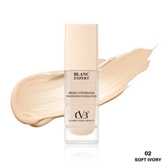 CVB Blanc Expert High Coverage Whitening Foundation indian Skin Tone 45 Ml C268