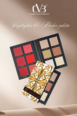 Cvb Highlighter & Blusher palette Lightweight - Soft Textured - Showstopper C225