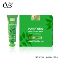 CVB FACIAL WASH YOUNG GLOWING & EVEN TONED SKIN  PARABEN FREE FOR ALL SKIN TYPE 100 ML  C244