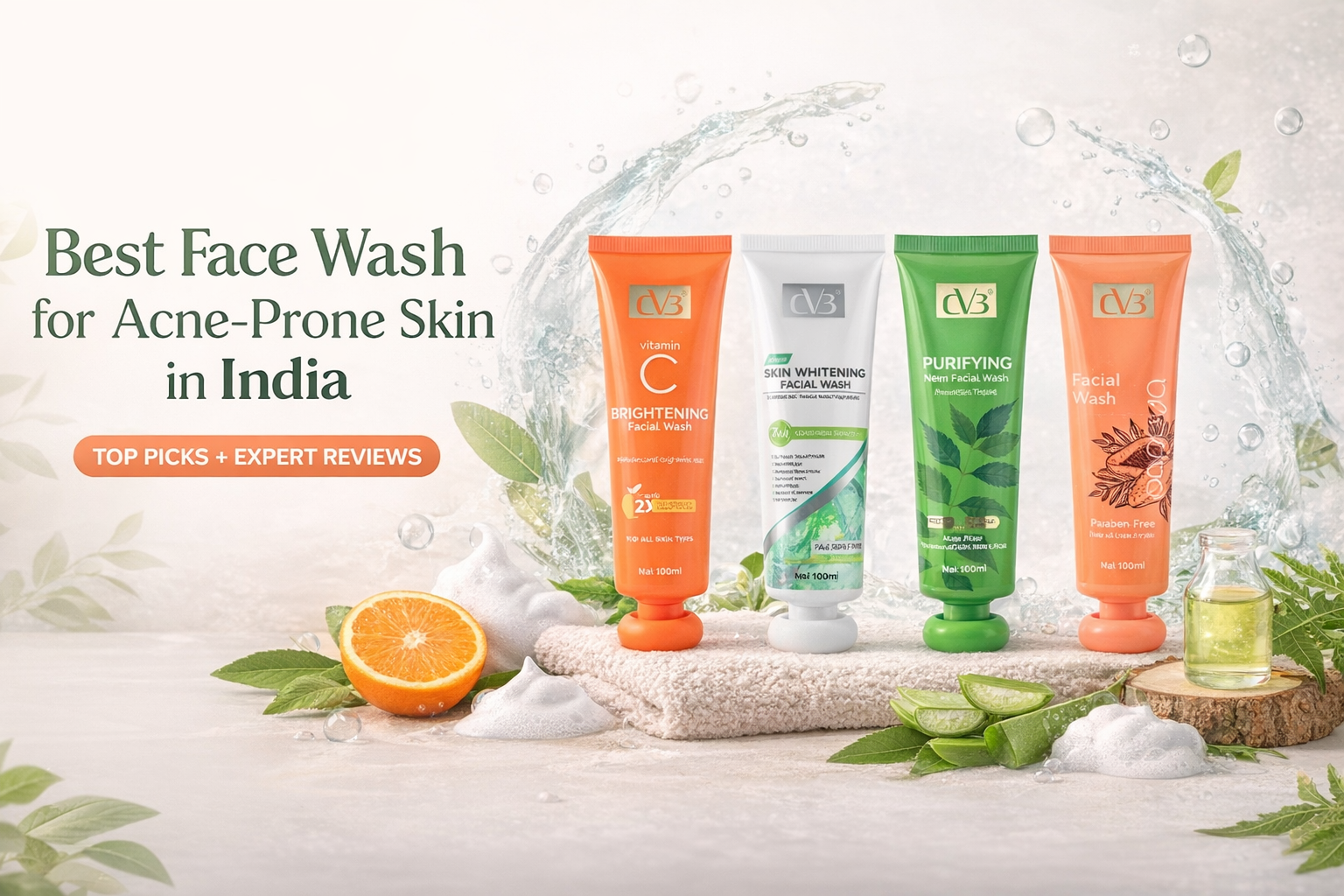 Best Face Wash for Acne-Prone Skin in India