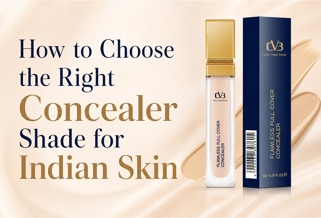 How to Choose the Right Concealer Shade for Indian Skin
