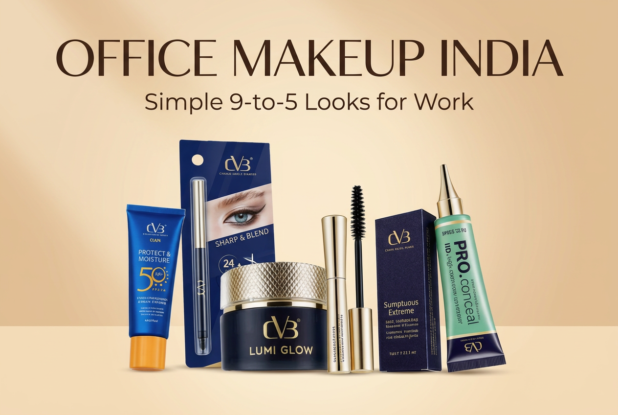 Office Makeup India: Simple 9-to-5 Looks for Work