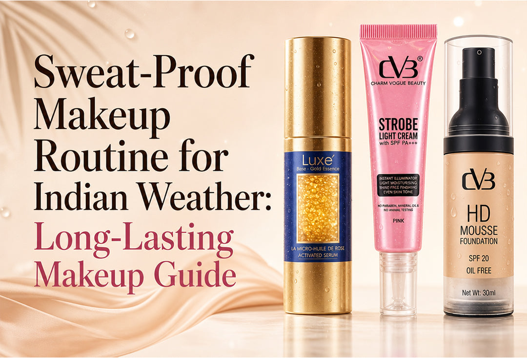Sweat-Proof Makeup Routine for Indian Weather: Long-Lasting Makeup Guide
