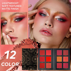 Cvb Blusher palette Perfect All Skin Tones Twelve Shades C226