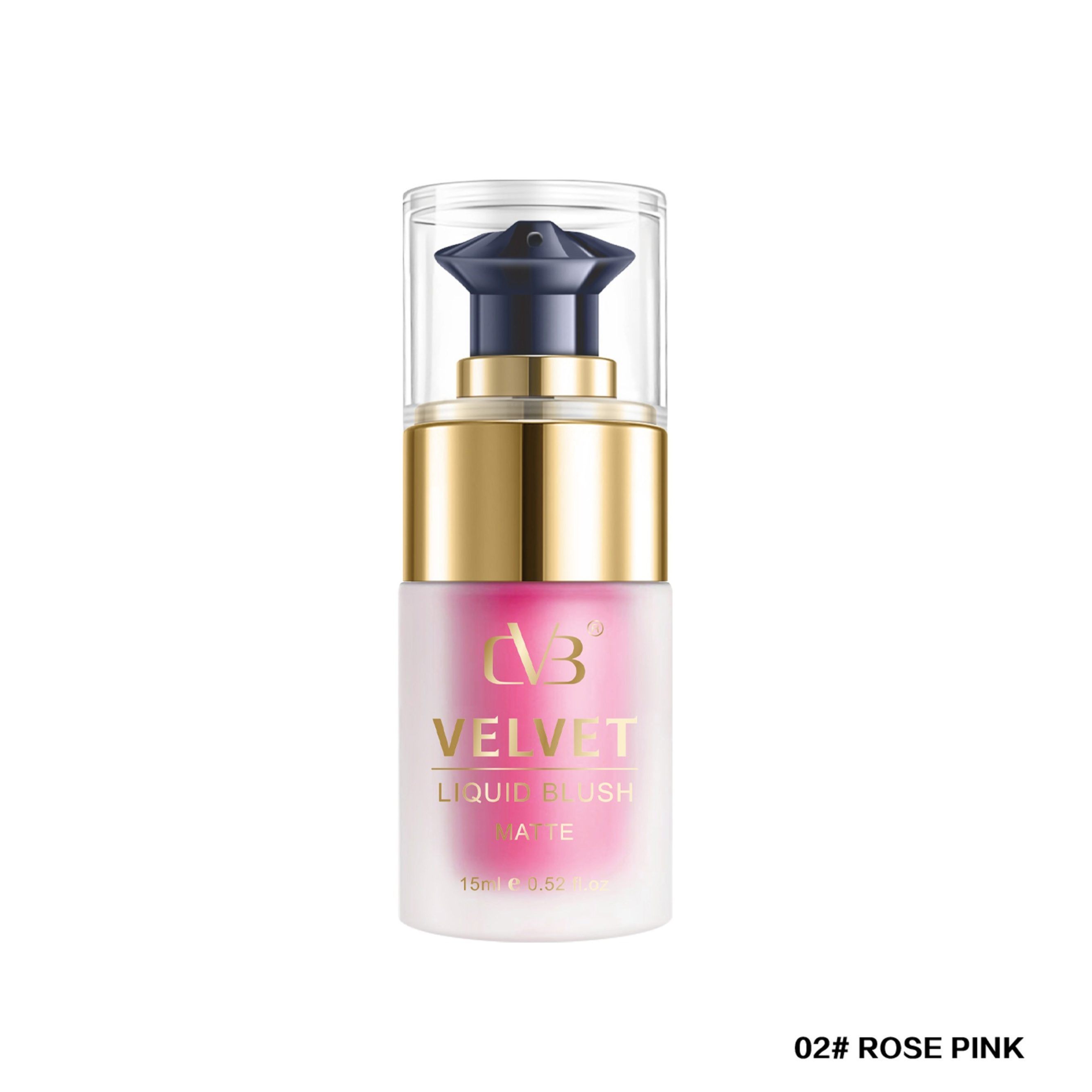 CVB Velvet Liquid Blush Matte Glides On skin  Lasting Glow