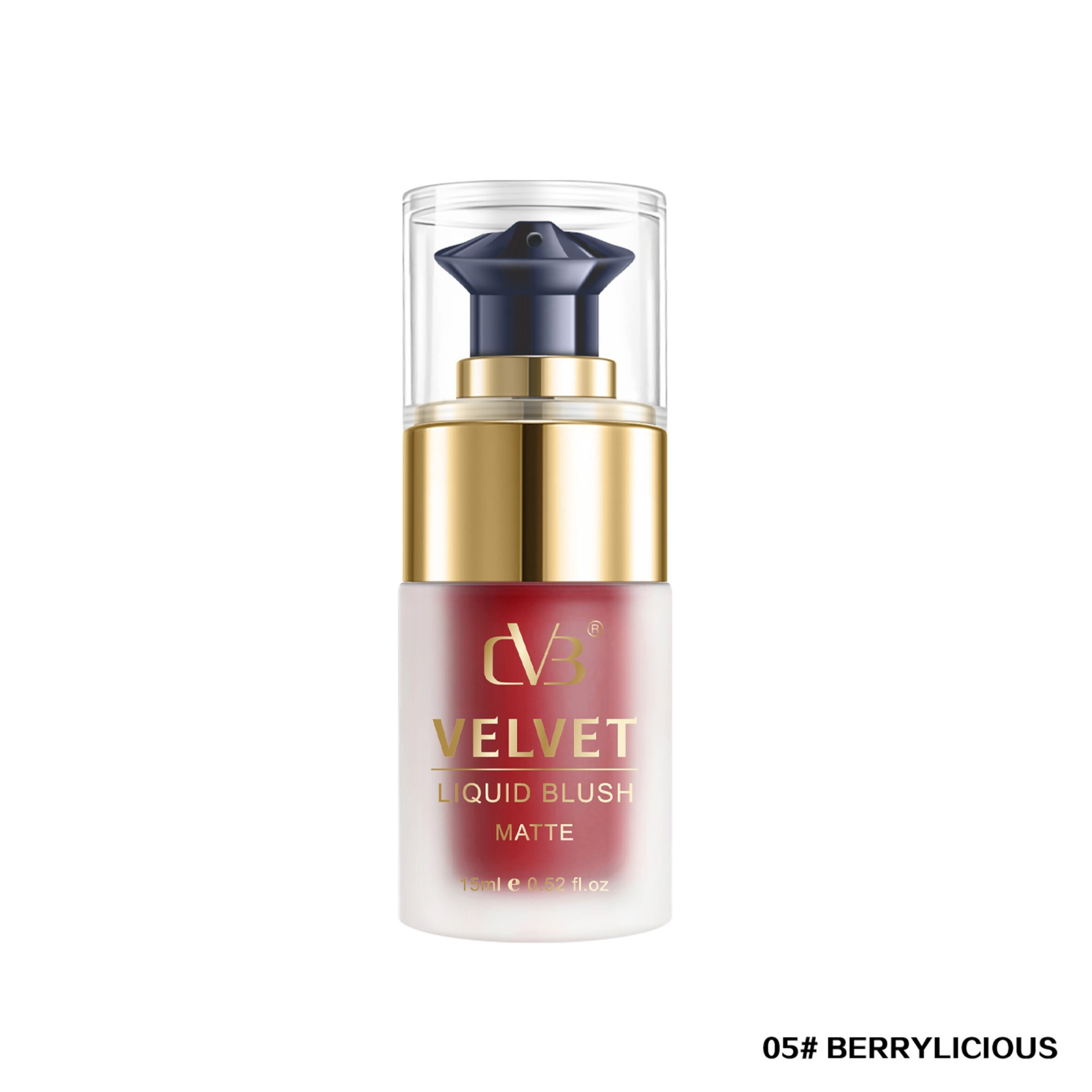 CVB Velvet Liquid Blush Matte Glides On skin  Lasting Glow