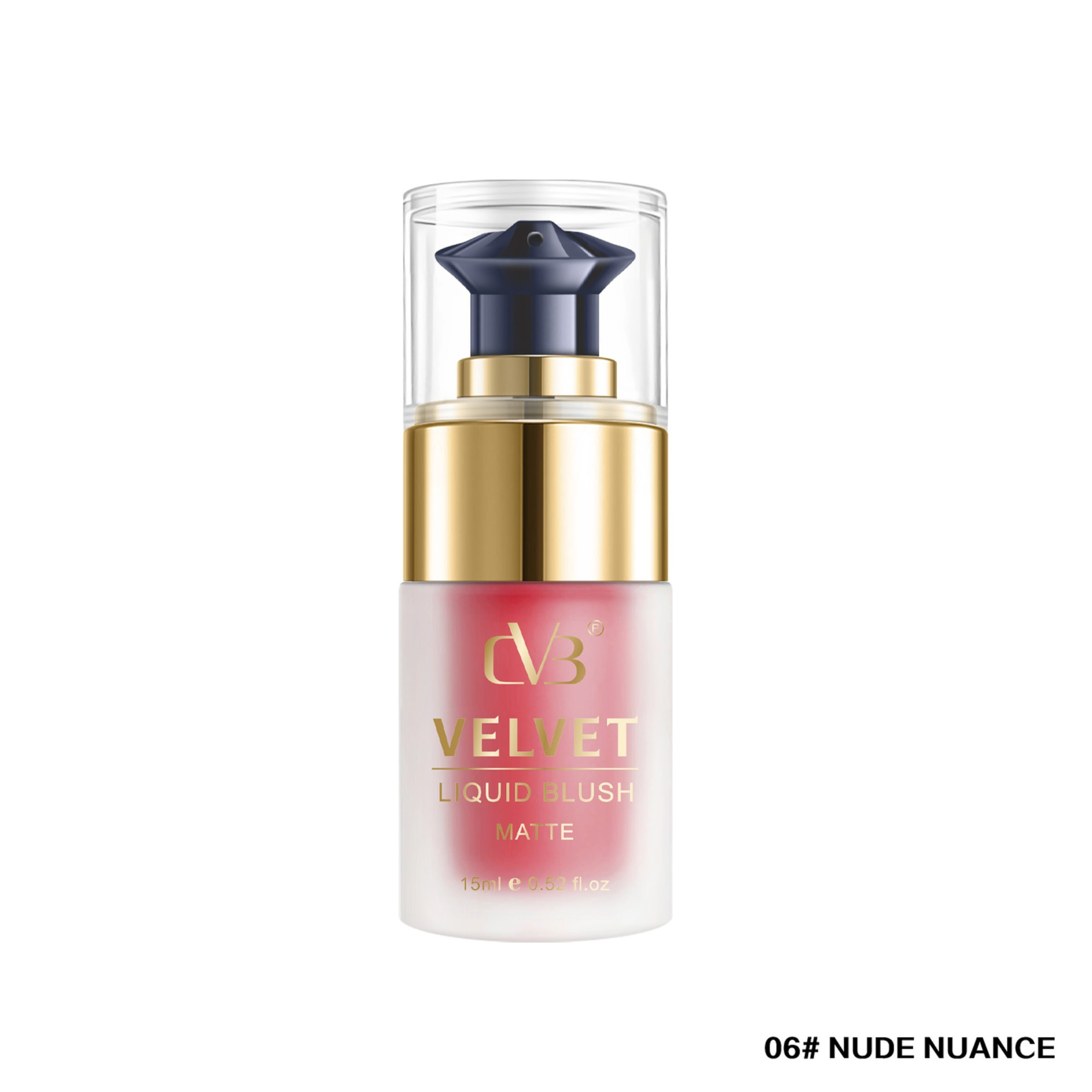CVB Velvet Liquid Blush Matte Glides On skin  Lasting Glow