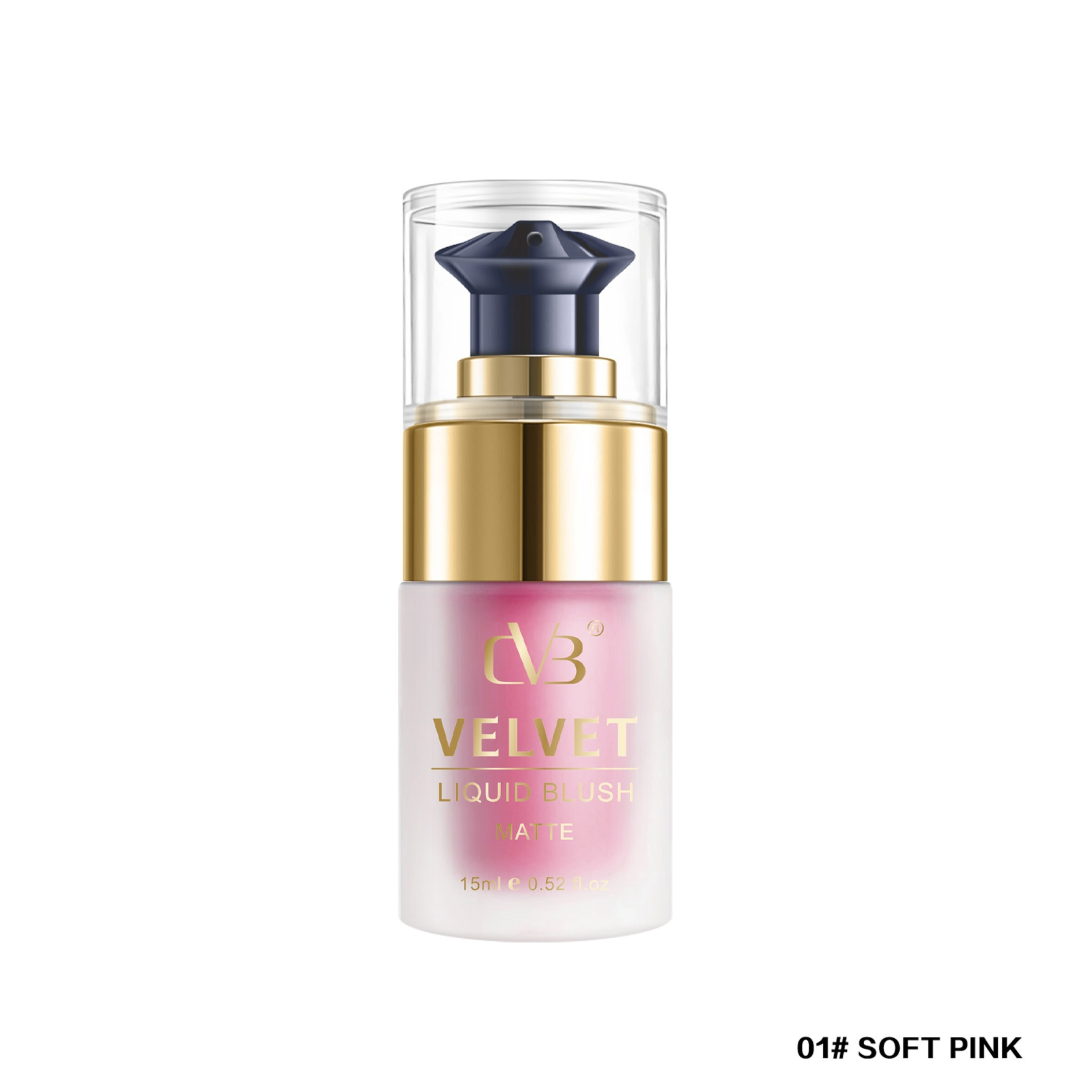 CVB Velvet Liquid Blush Matte Glides On skin  Lasting Glow