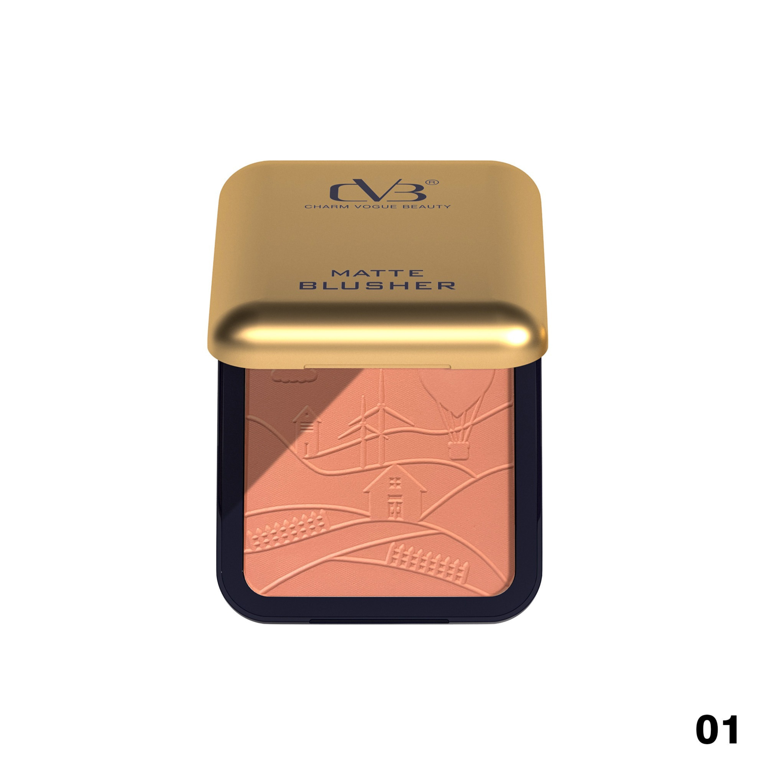CVB Pure Rouge Lightweight Matte Blusher -C120