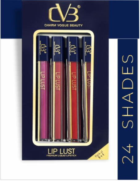 CVB Lip Lust  Premium Liquid Lipstick FULL SET