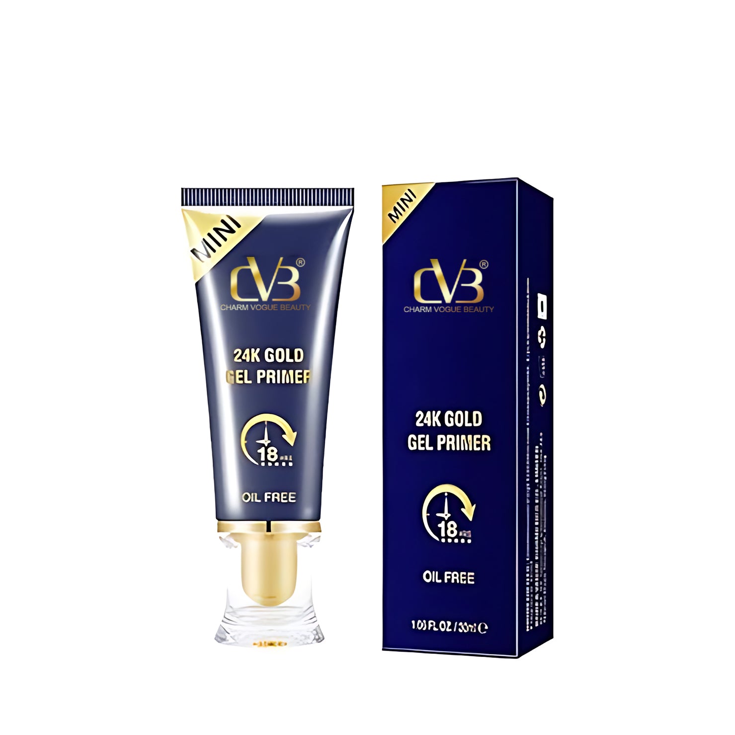 CVB 24K Gold  Gel Primer  Brillant OIL FREE  30ML  PL-701