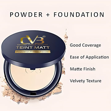 cvb teint matt pressed compact powder