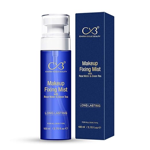 CVB Makeup Fixing Mist with Rose Water & Green Tea – 80ml C20