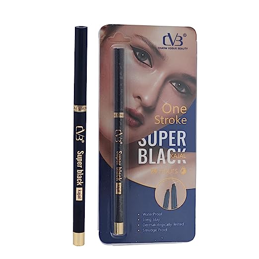 CVB Super Black Kajal One Stroke  24HOURS