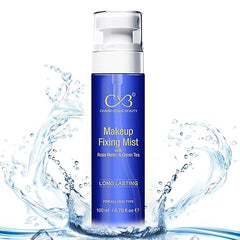 Cvb Make-Up Fixing Mist with Rose water & Green Tea Long Lasting