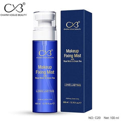 Cvb Make-Up Fixing Mist with Rose water & Green Tea Long Lasting