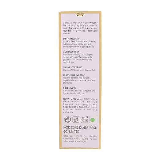 CVB Blanc Expert Ultimate Whitening Foundation - SPF 30+ / PA++