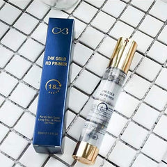 CVB 24K  Gold HD Primer  18 hour- oil Free For All Types Skins