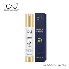 CVB 24K  Gold HD Primer  18 hour- oil Free For All Types Skins