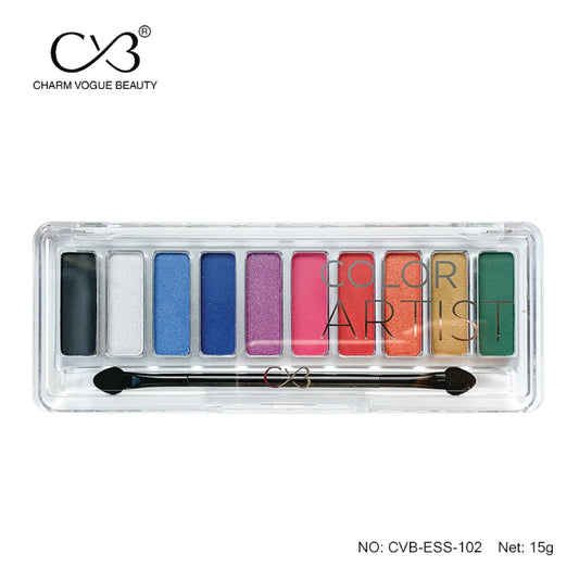 CVB 10 Color Eye Shadow Palatte