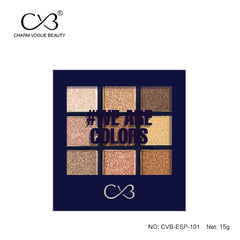 CVB 9 Color Mousse  Eye Shadow Palatte