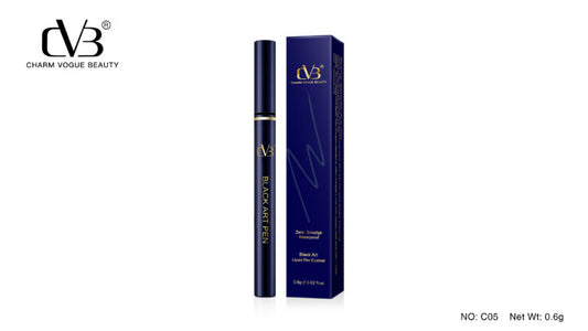 CVB BLACK ART LIQUID PEN EYELINER ZERO-SMUDGE WATERPROOF 05