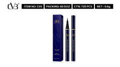 CVB BLACK ART LIQUID PEN EYELINER ZERO-SMUDGE WATERPROOF 05