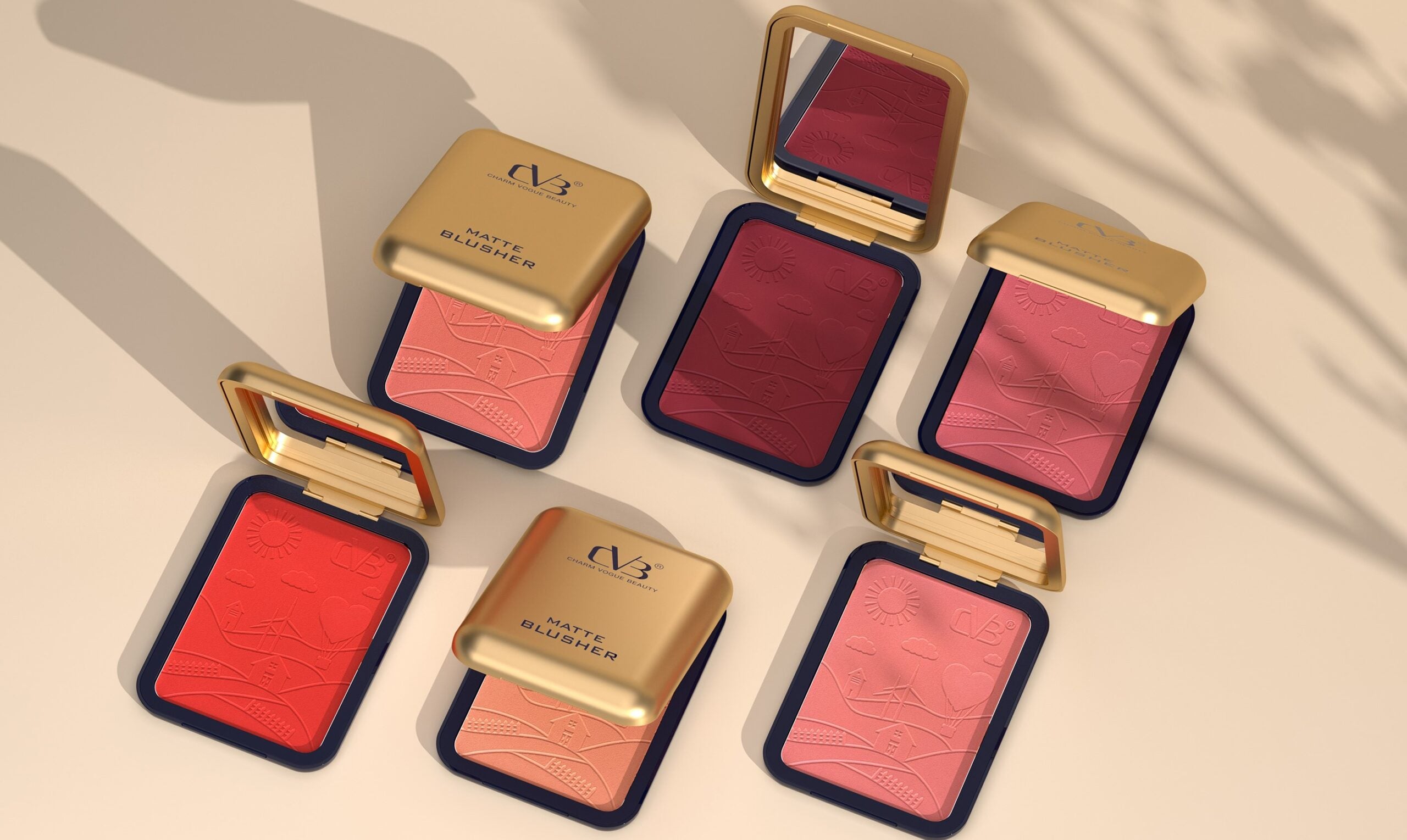 CVB Pure Rouge Lightweight Matte Blusher -C120