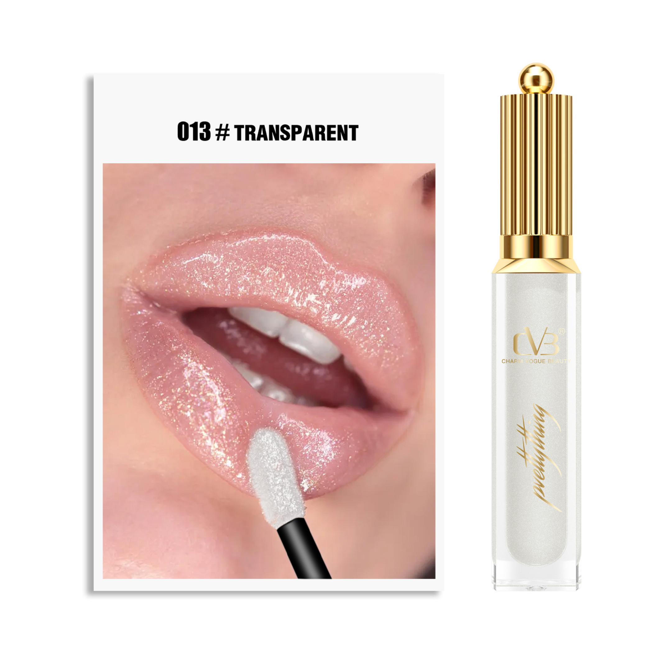 CVB SHIMMER BOMB LIPGLOSS WITH VITAMIN E SUPER SOFT PIGMENT C-158