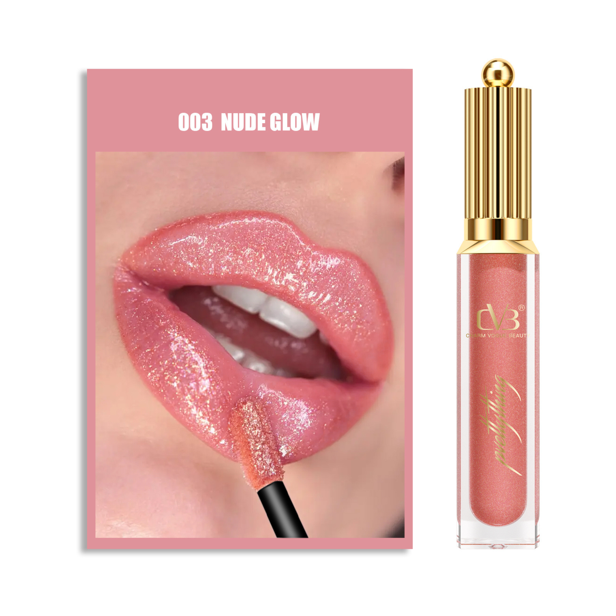 CVB SHIMMER BOMB LIPGLOSS WITH VITAMIN E SUPER SOFT PIGMENT C-158