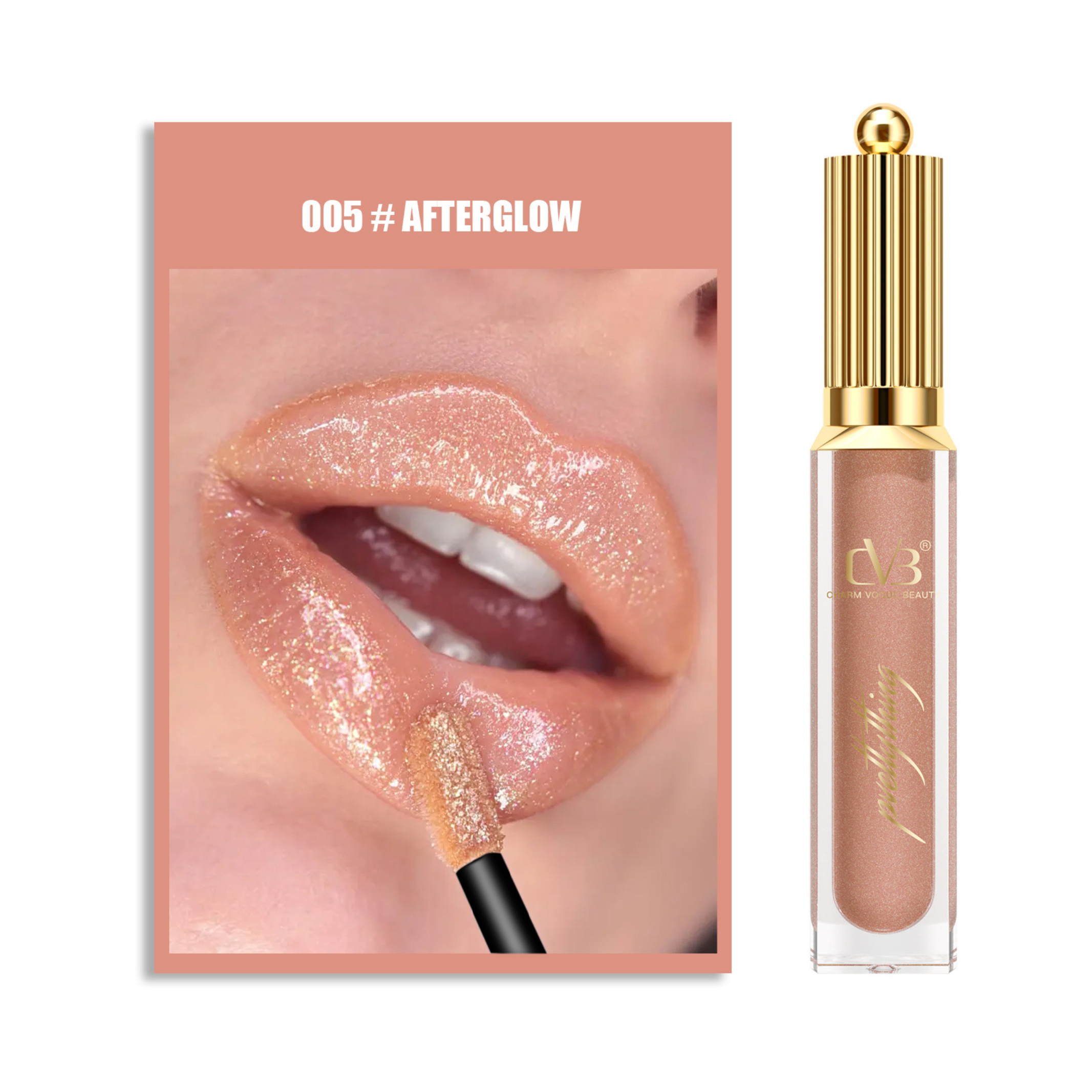 CVB SHIMMER BOMB LIPGLOSS WITH VITAMIN E SUPER SOFT PIGMENT C-158