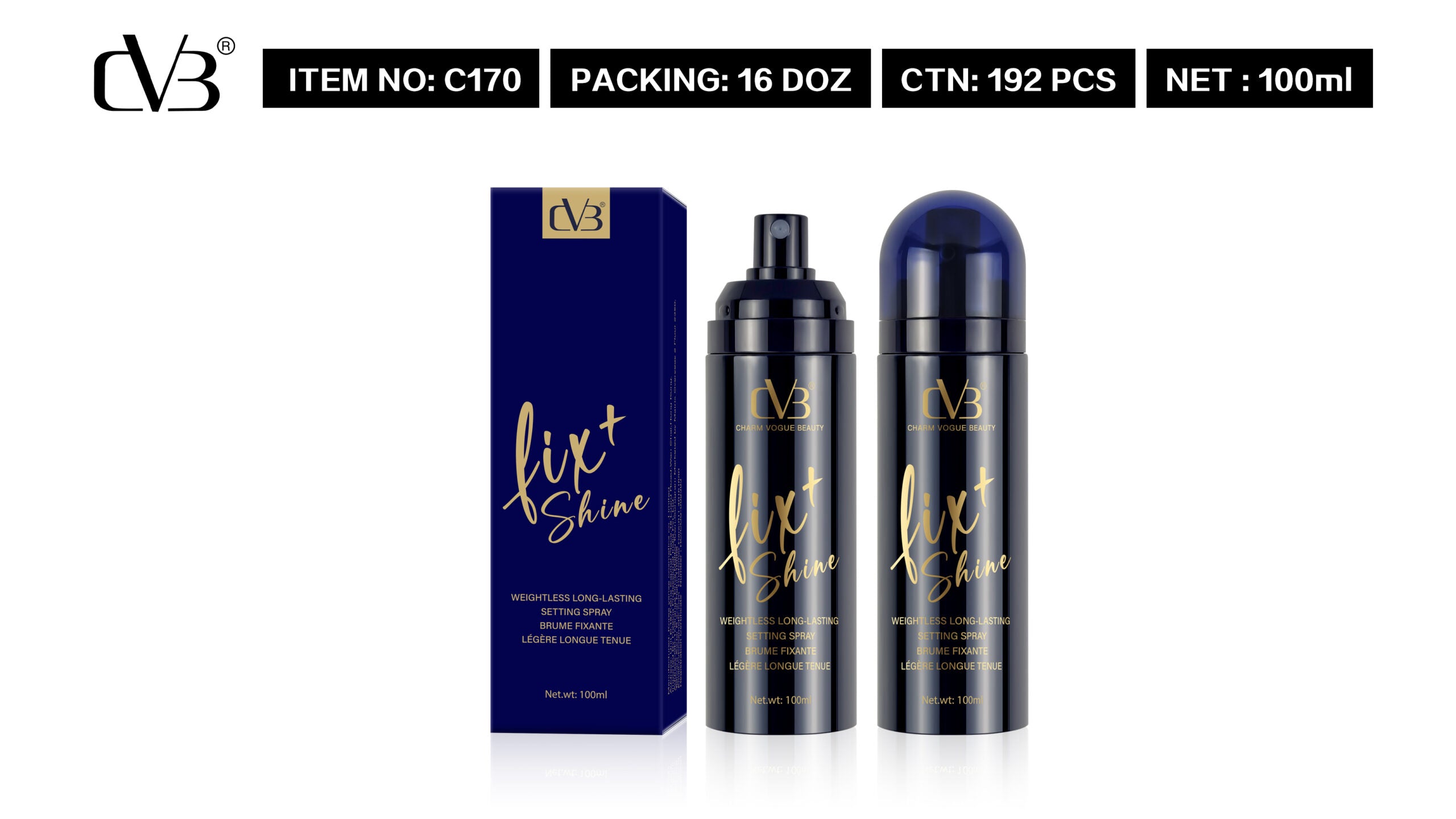 CVB Fix+ Shine Setting Spray