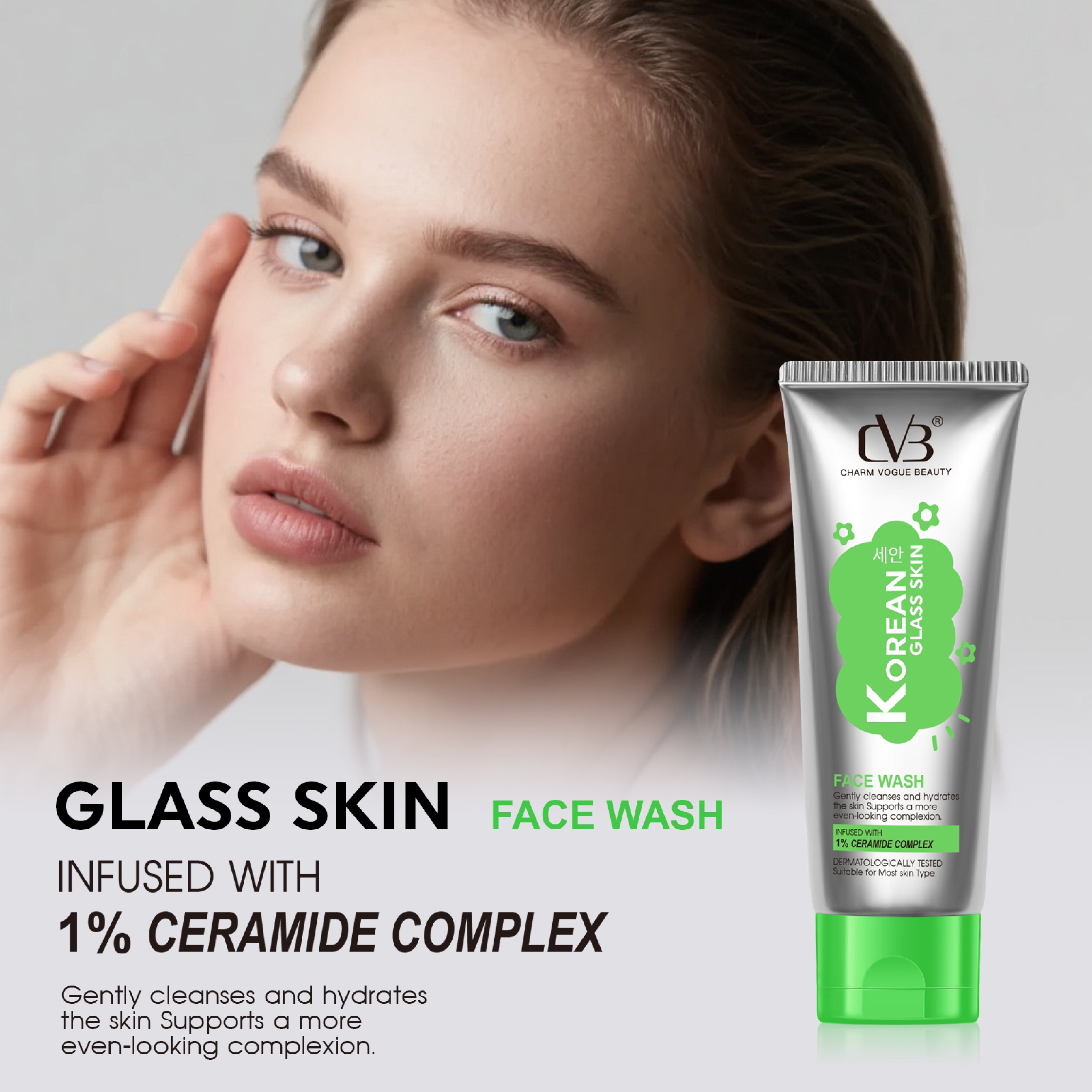 CVB Korean Glass Skin Face Wash