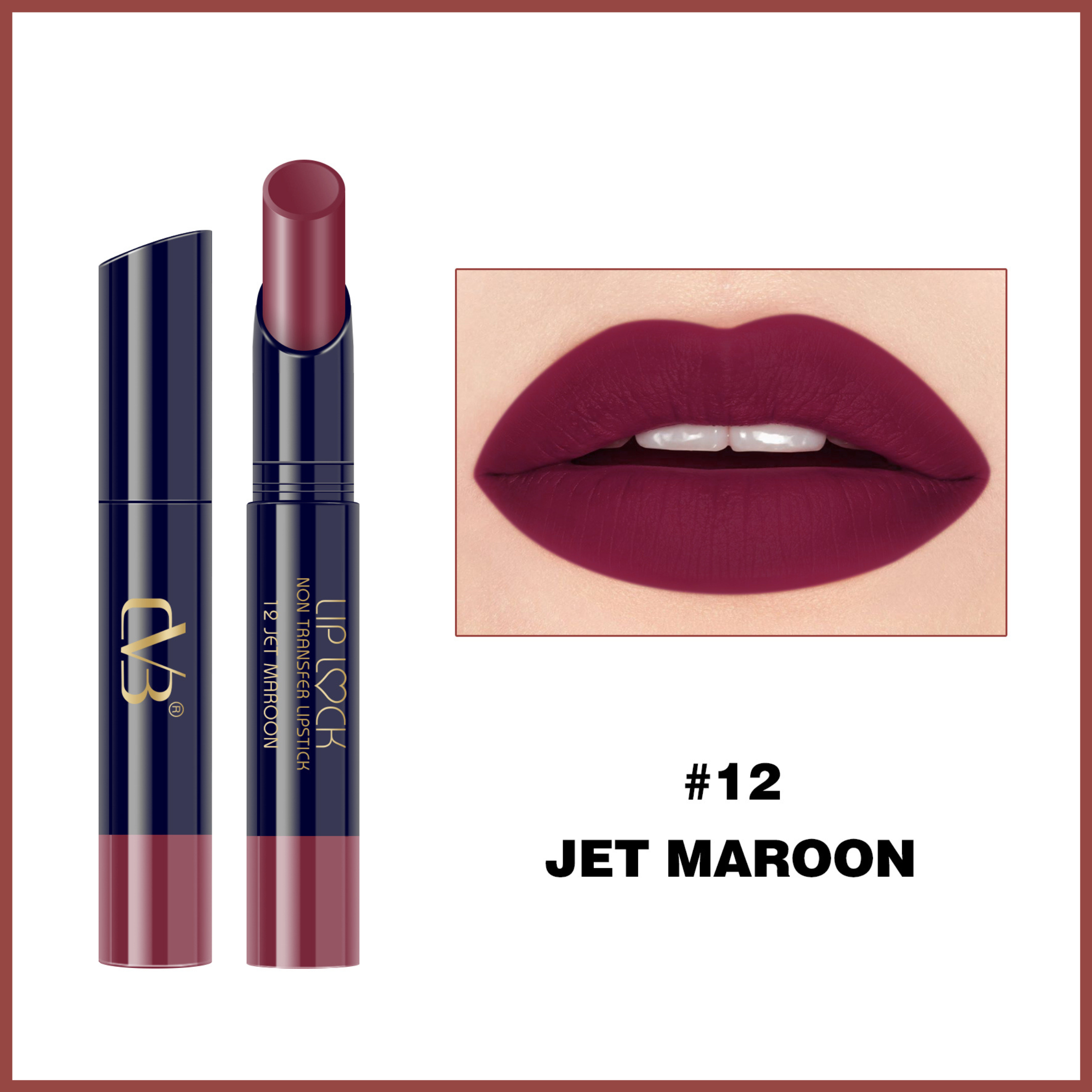 CVB Lip Lock No Transfer Lipstick C63