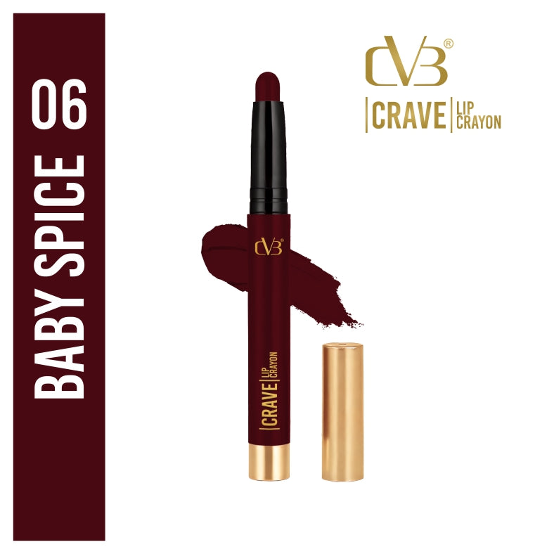CVB Crave Matte Lip Crayon Lipstick