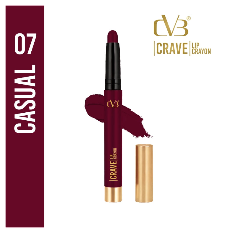 CVB Crave Matte Lip Crayon Lipstick