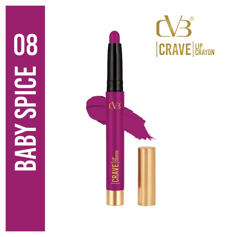 CVB Crave Matte Lip Crayon Lipstick