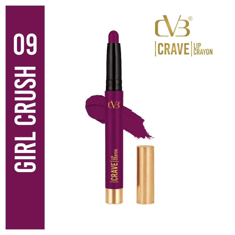 CVB Crave Matte Lip Crayon Lipstick