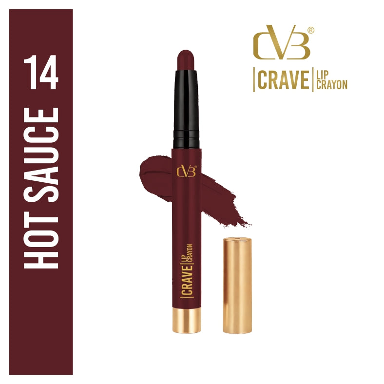 CVB Crave Matte Lip Crayon Lipstick