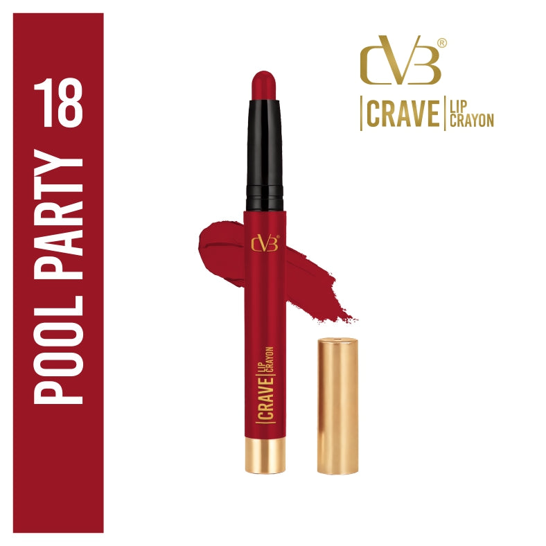 CVB Crave Matte Lip Crayon Lipstick